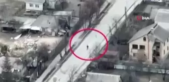 Rus ordusunun Bucha'da bir sivili vurma anı ortaya çıktı