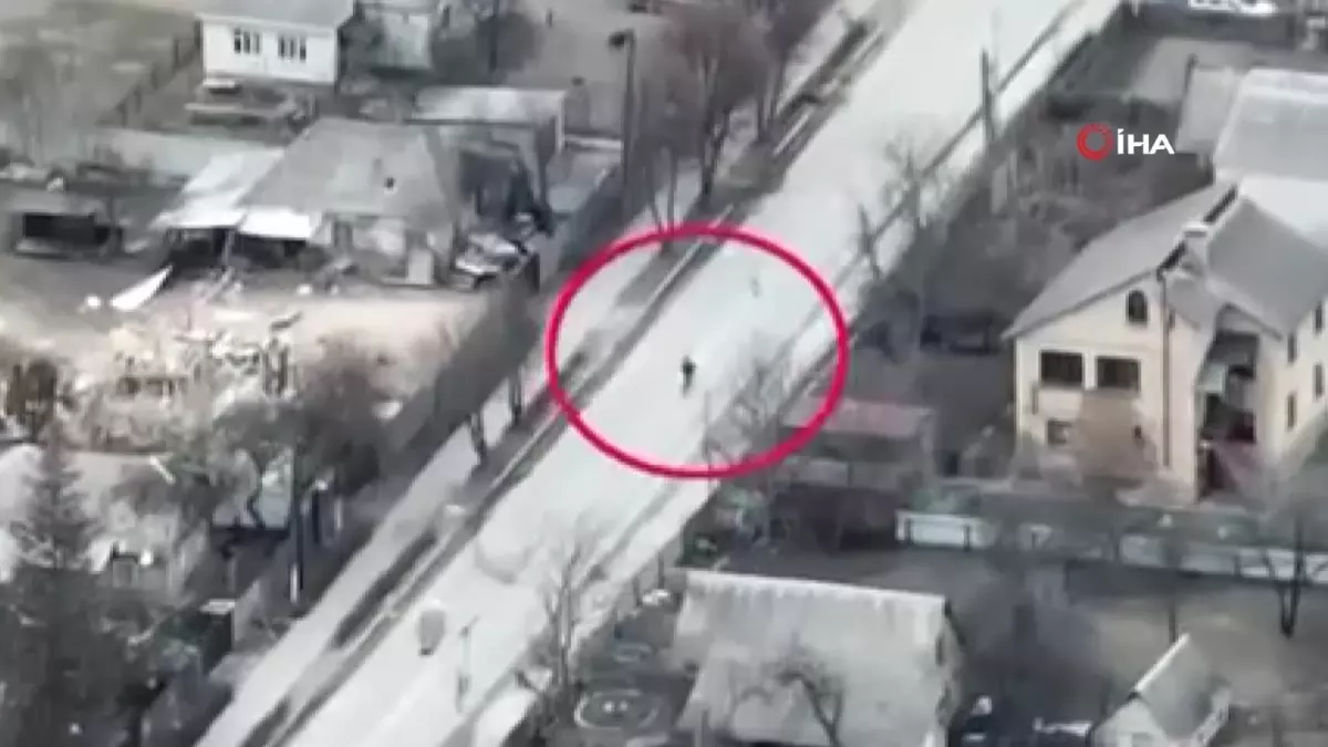 Rus ordusunun Bucha'da bir sivili vurma anı ortaya çıktı