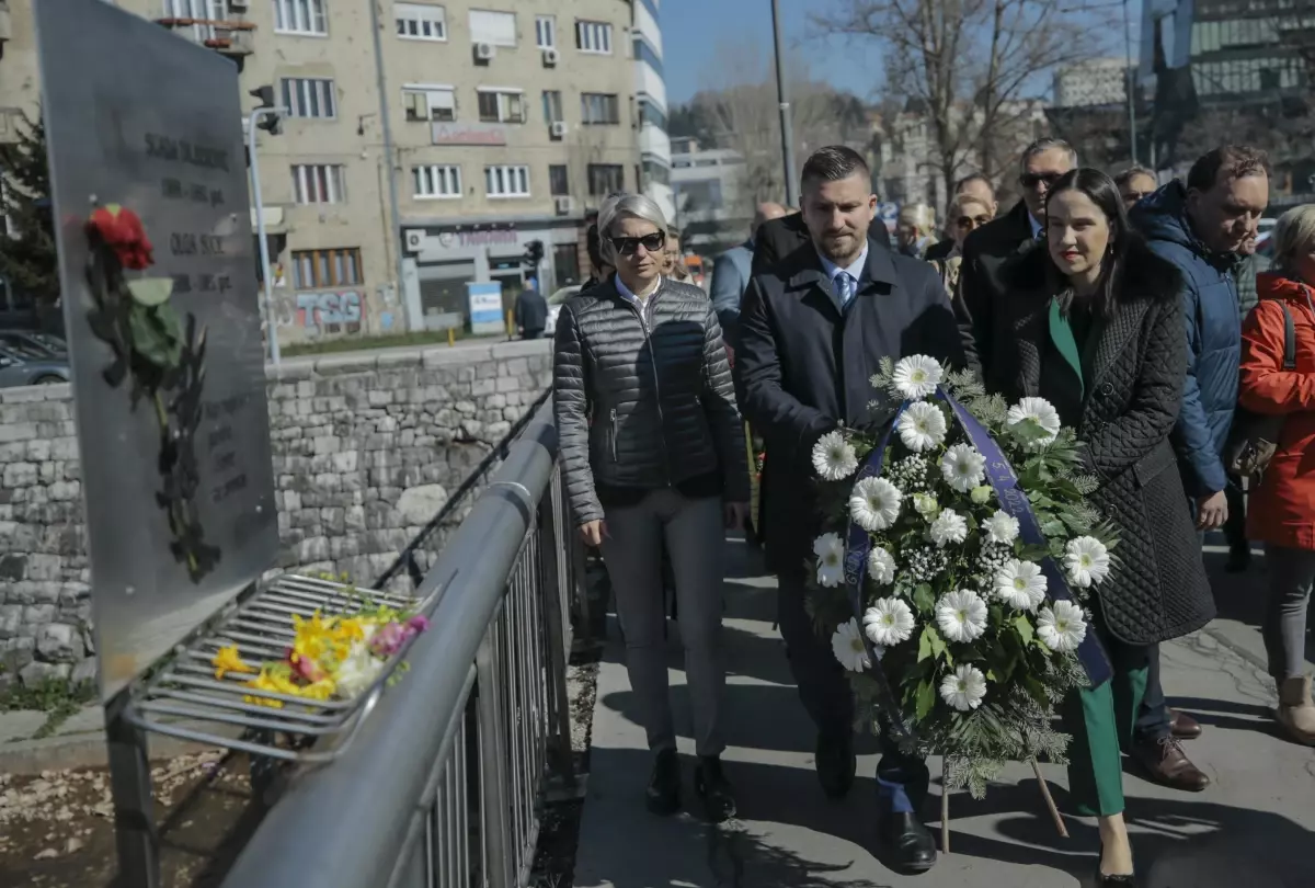 Saraybosna kuşatmasının ilk kurbanları, kuşatmanın 30. yıl dönümünde anıldı