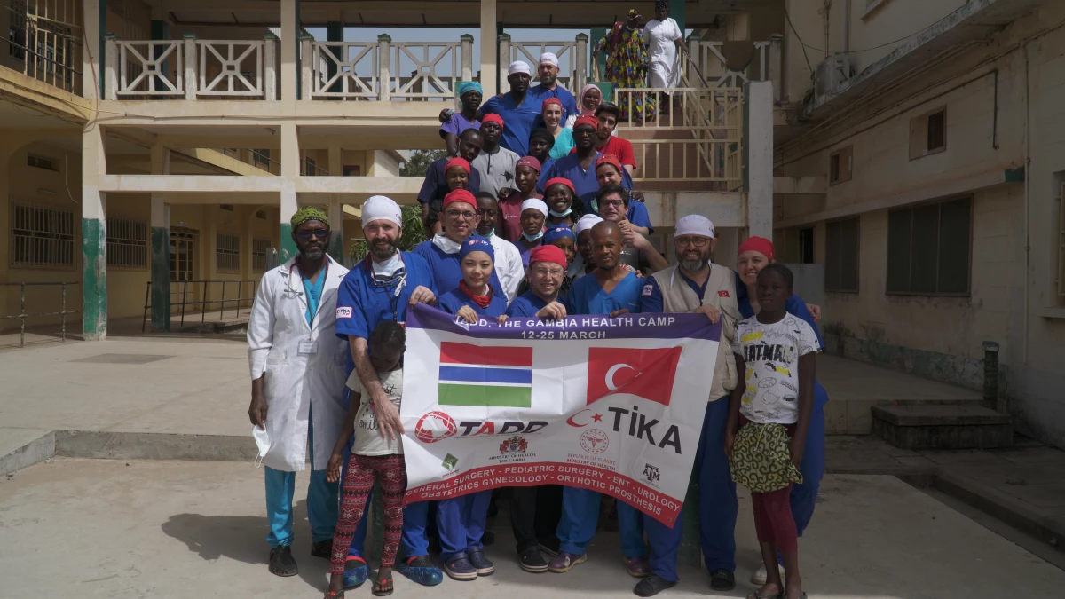 TADD, sağlık organizasyonuyla Gambiya\'da binlerce kişiye ulaştı