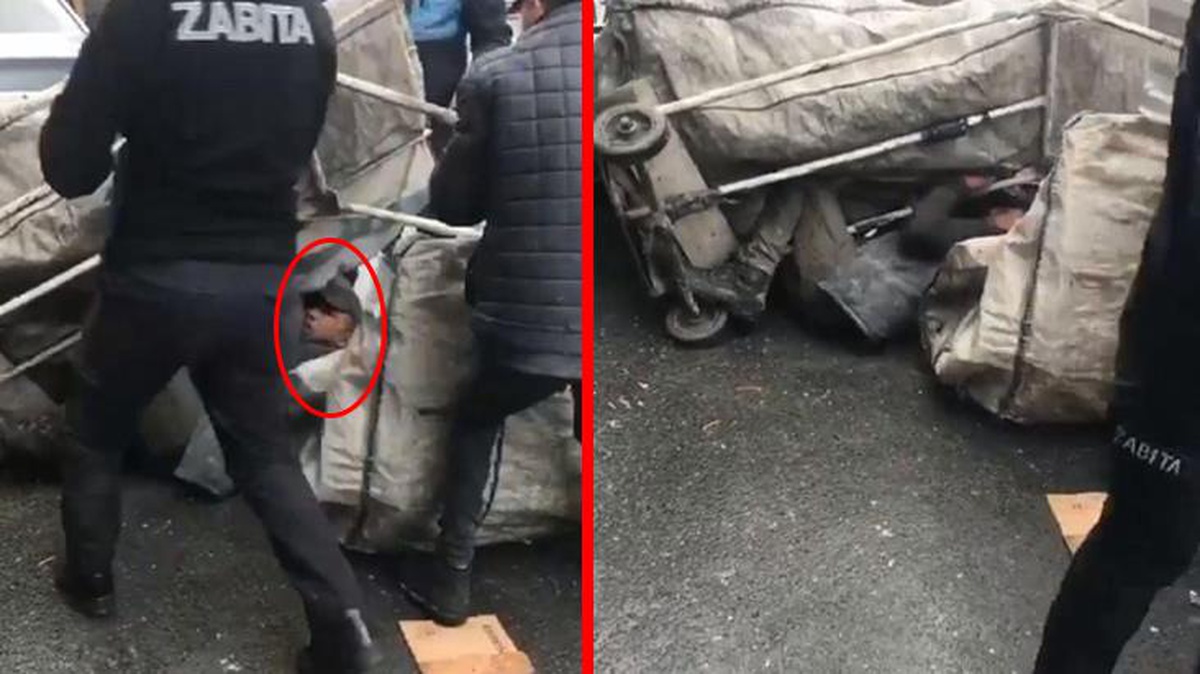 Esenyurt\'ta çek çek arabaları ellerinden alınan çocukların gözyaşları