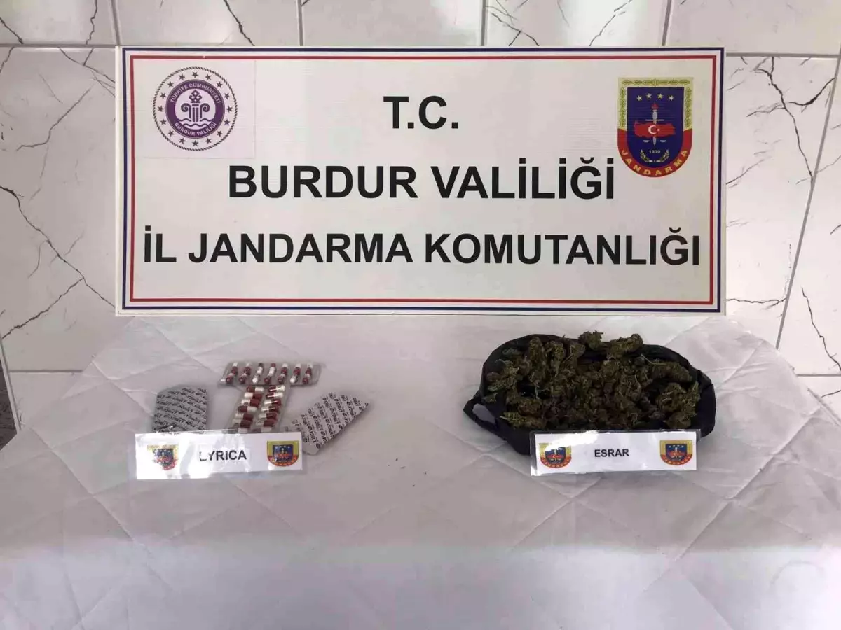 Son dakika! Burdur\'da uyuşturucu operasyonu: 1 tutuklama