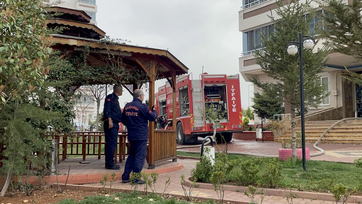 Son dakika... Gaziantep\'te evde çıkan yangın söndürüldü