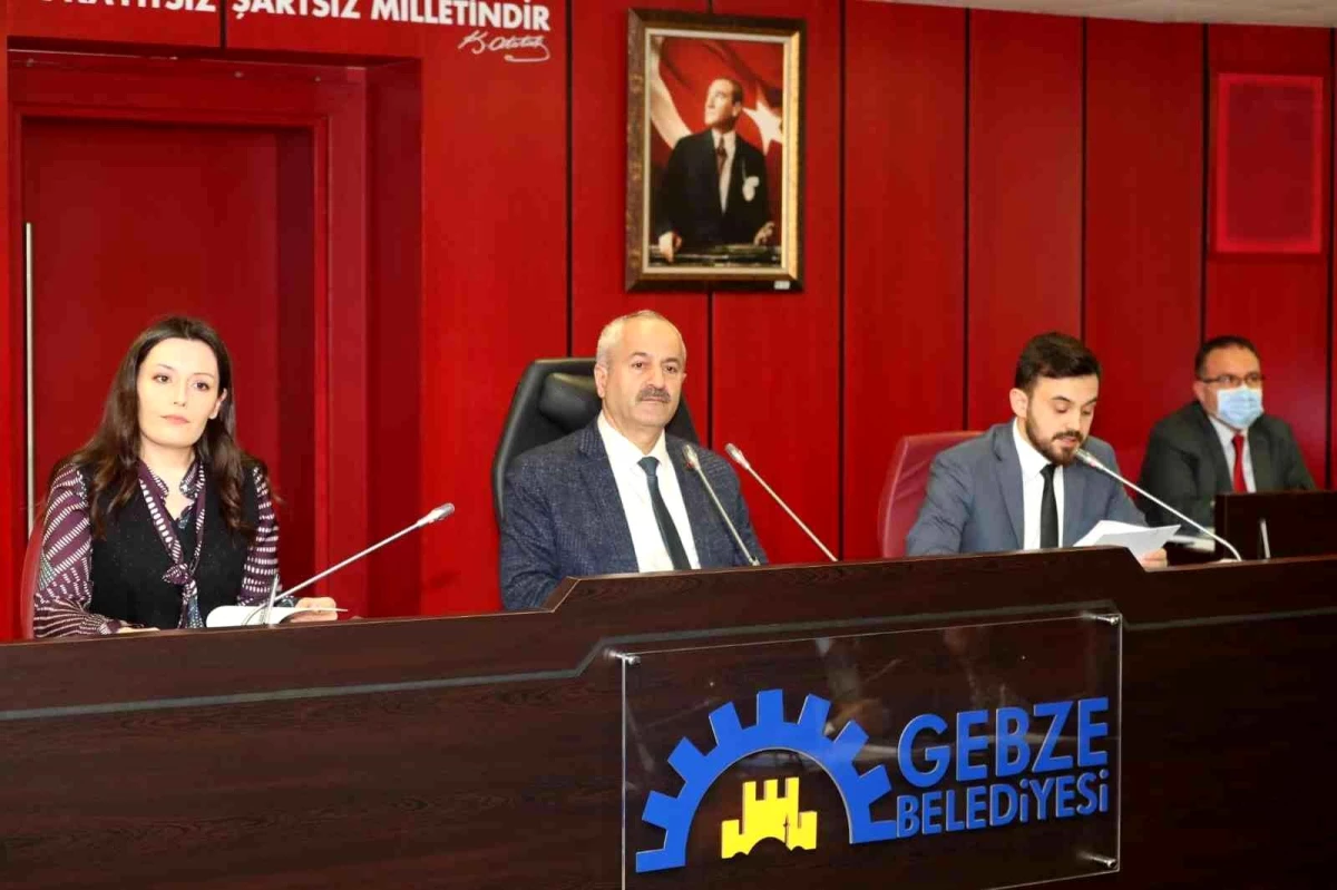 Gebze Belediyesi\'nin nisan ayı meclisi yapıldı