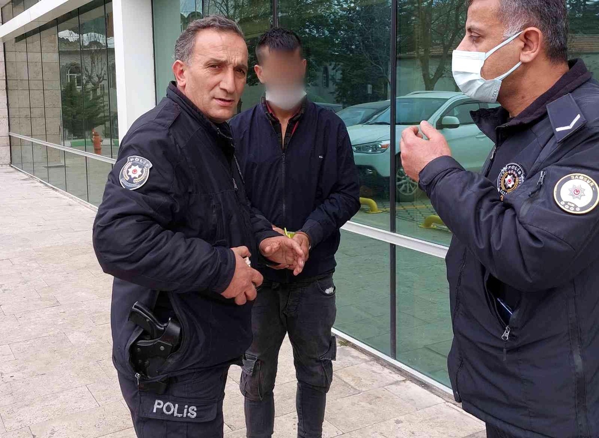 Hırsızlık suçundan serbest kaldı, hapis cezası olunca tutuklandı