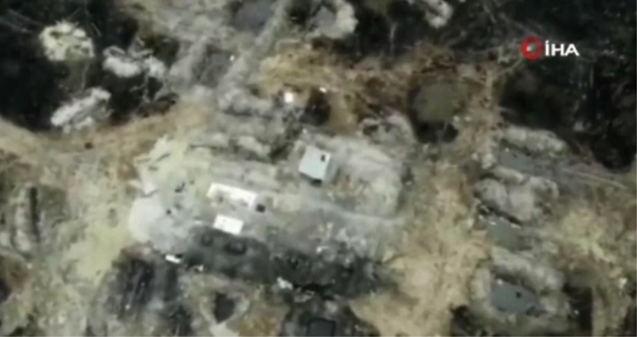 Rus ordusunun Çernobil\'de kazdığı siperler görüntülendi