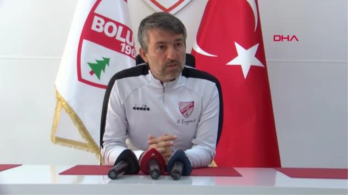 SPOR Boluspor Teknik Direktörü Erginer: Başkan istifamı kabul etmedi