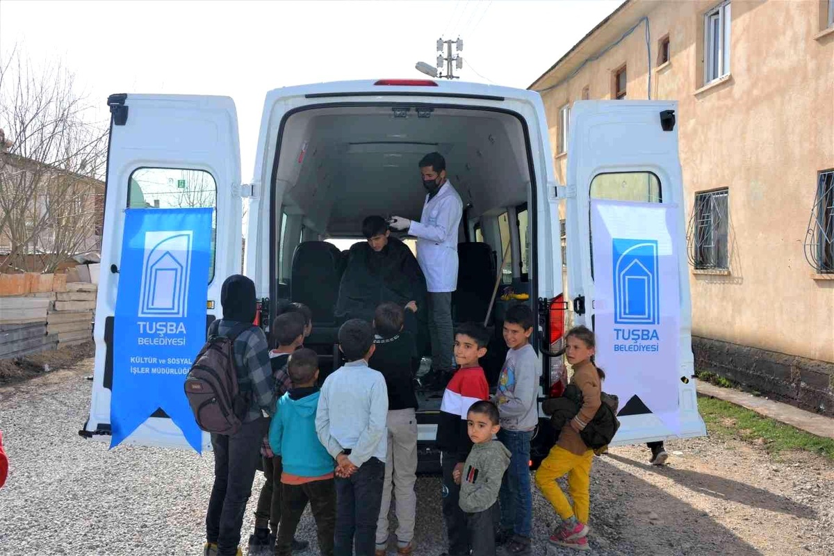 Tuşba Belediyesi\'nden \'Mobil kuaförlük\' hizmeti