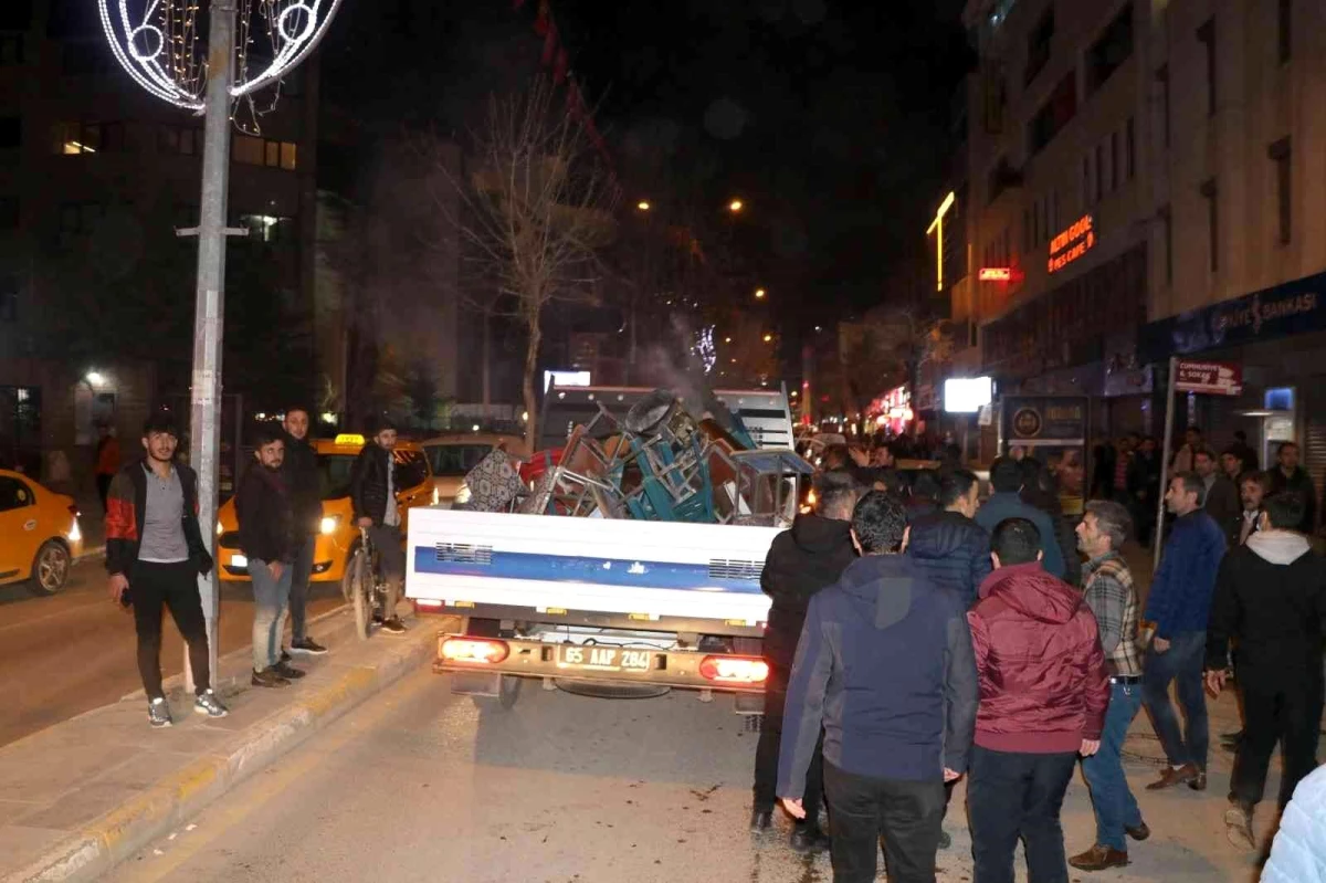 Van Büyükşehir Belediyesi\'nin seyyar satıcılarla mücadelesi sürüyor