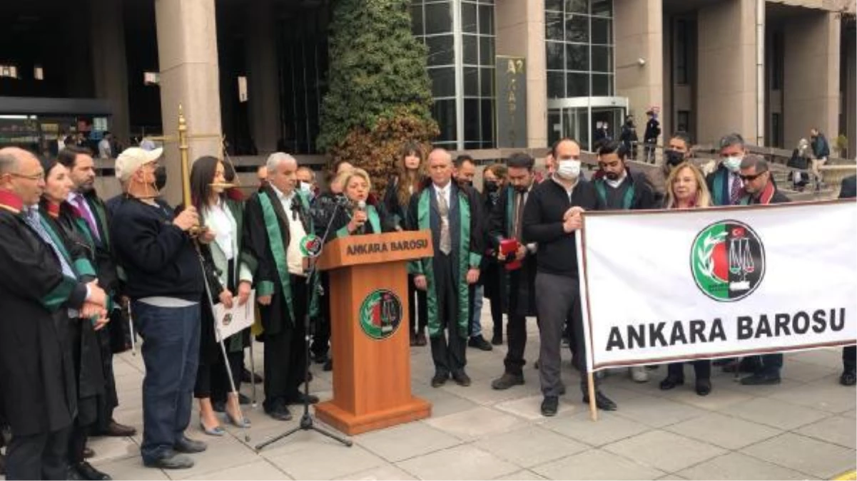 Ankara Barosu\'ndan görme engelli avukata destek açıklaması