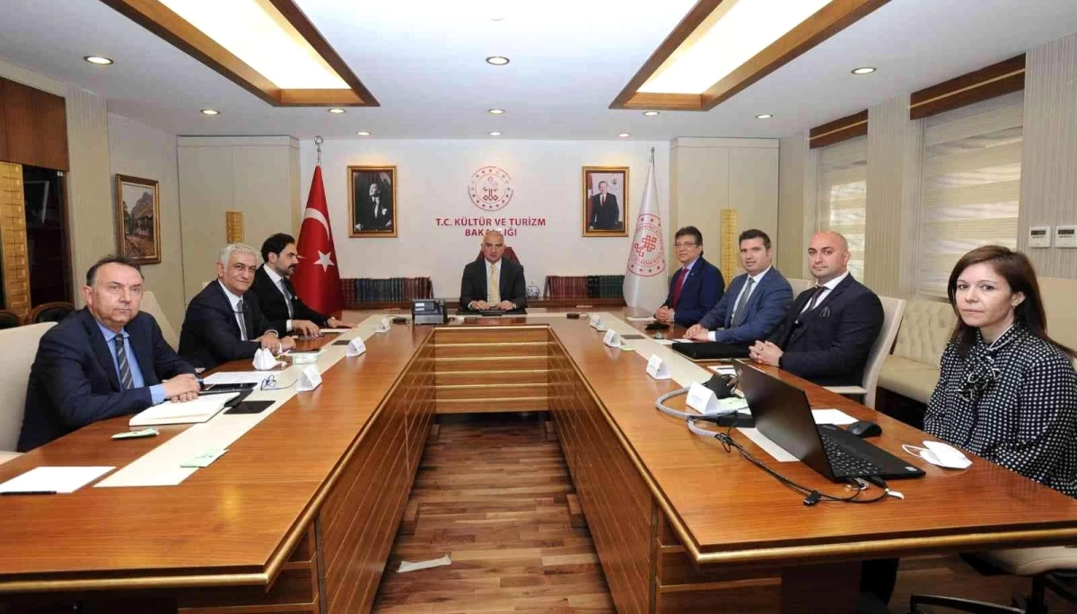 Başkan Arslan\'dan Kültür ve Turizm Bakanı Ersoy\'a ziyaret