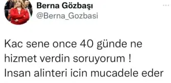 Berna Gözbaşı'dan kulübe icra gönderen eski futbolcuya tepki