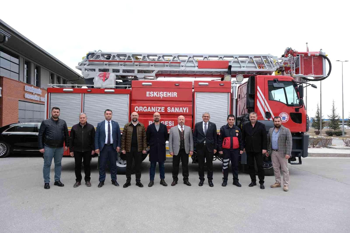 Eskişehir OSB itfaiye filosu gücüne güç katıyor