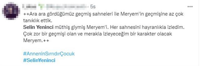 İlk bölümü yayınlanan Annenin Sırrıdır Çocuk'un başrolü Selin Yeninci, performansıyla gündem oldu