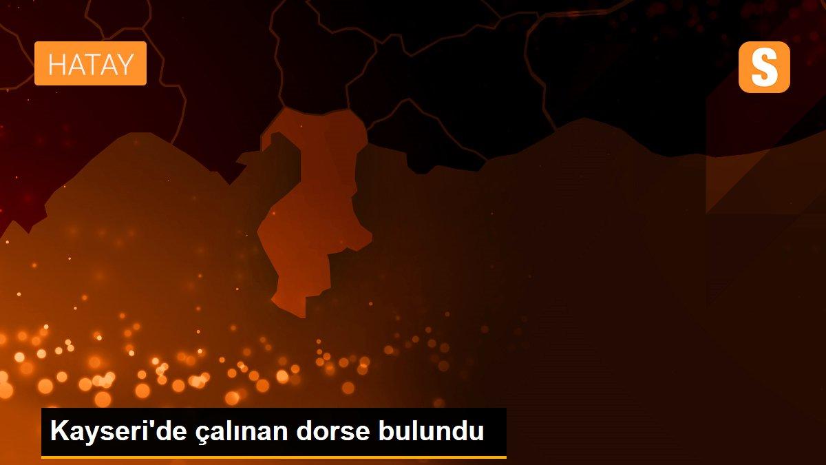 Kayseri\'de çalınan dorse bulundu