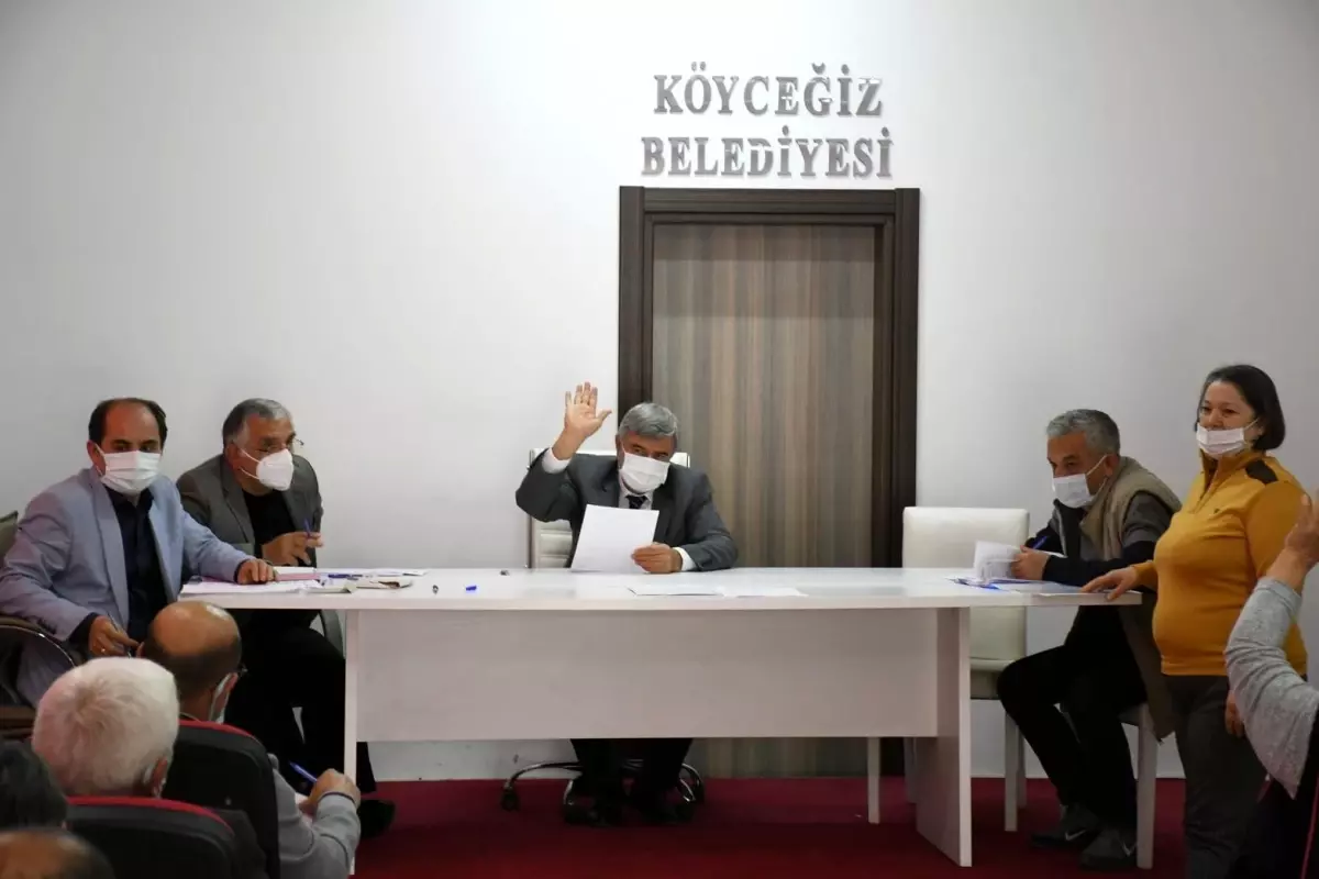 Köyceğiz Belediyesi Nisan Ayı meclis toplantısı yapıldı