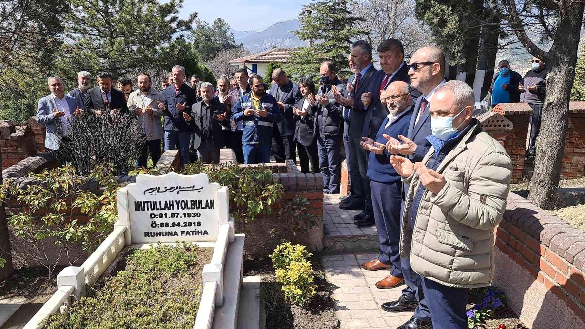 Mutullah Yolbulan mezarı başında anıldı