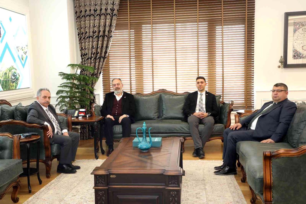 OSB yönetiminden Başkan Yalçın\'a ziyaret