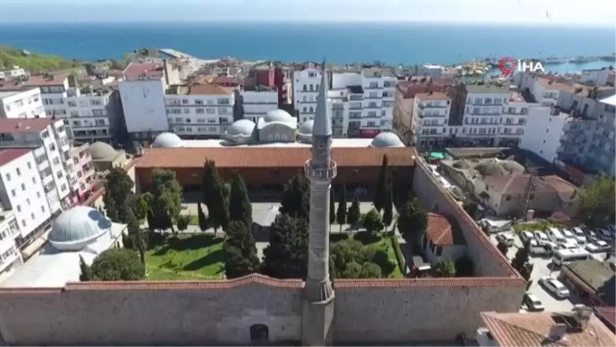 Sinop Alaeddin Keykubat Camii 800 yıldır İslam\'a hizmet ediyor