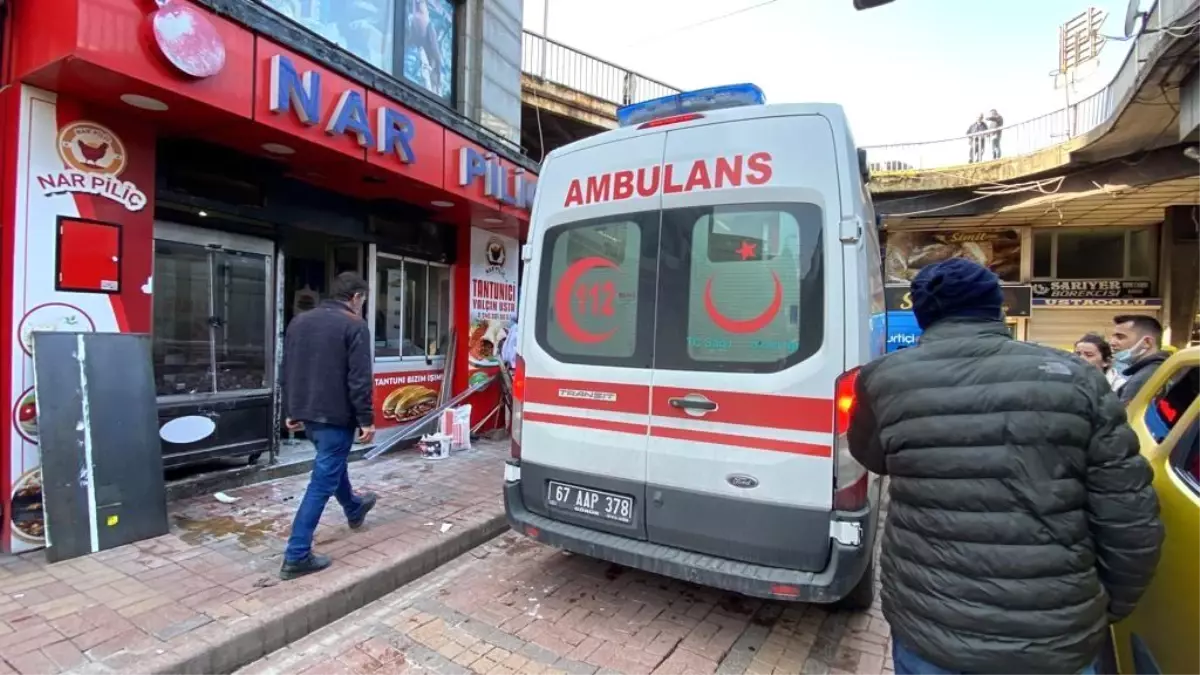 Tadilat sırasında iş kazası geçirdi