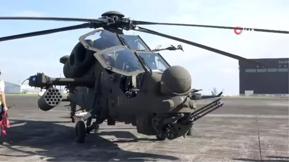 Türkiye\'nin ilk ATAK helikopteri ihracatı Filipinlere yapıldı