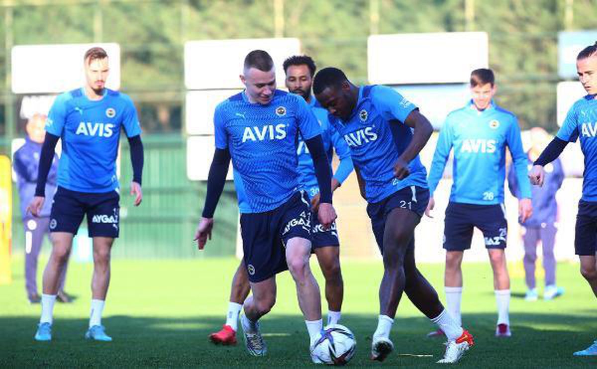 Fenerbahçe taktik çalıştı