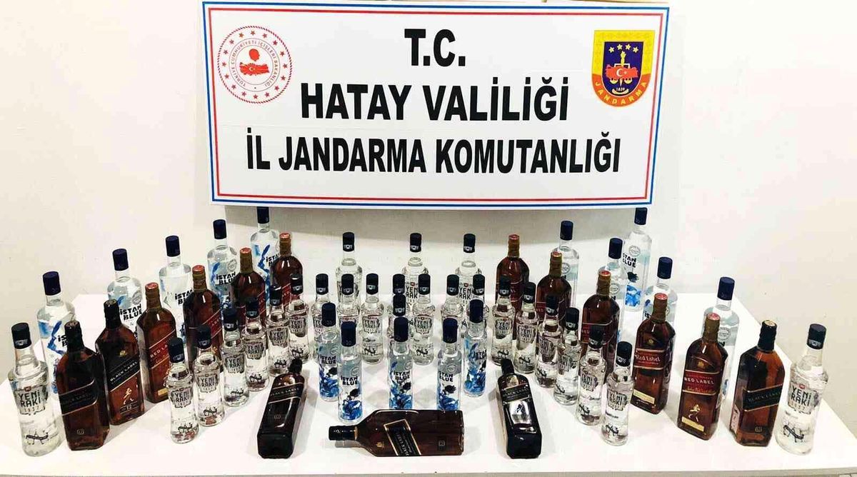 Son Dakika | Hatay\'da kaçak içki operasyonu