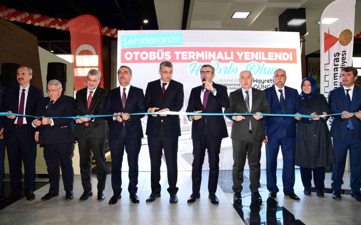 Kahramanmaraş şehirlerarası otobüs terminali açıldı