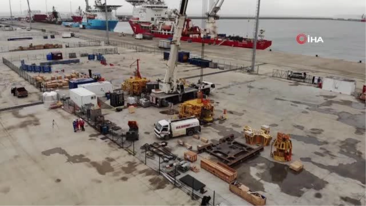 Karadeniz gazını üretim haznesine iletecek kuyubaşı vanaları, görevleri için hazırlanıyor