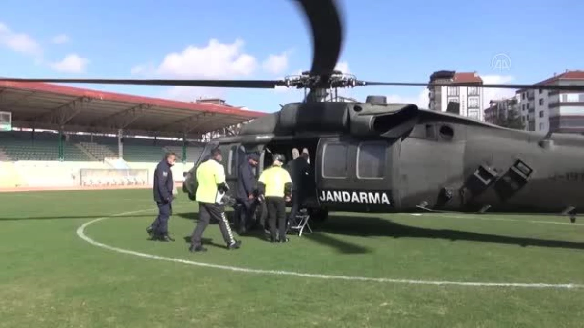 Kayıp genci arama çalışmalarına helikopter desteğiyle devam edildi