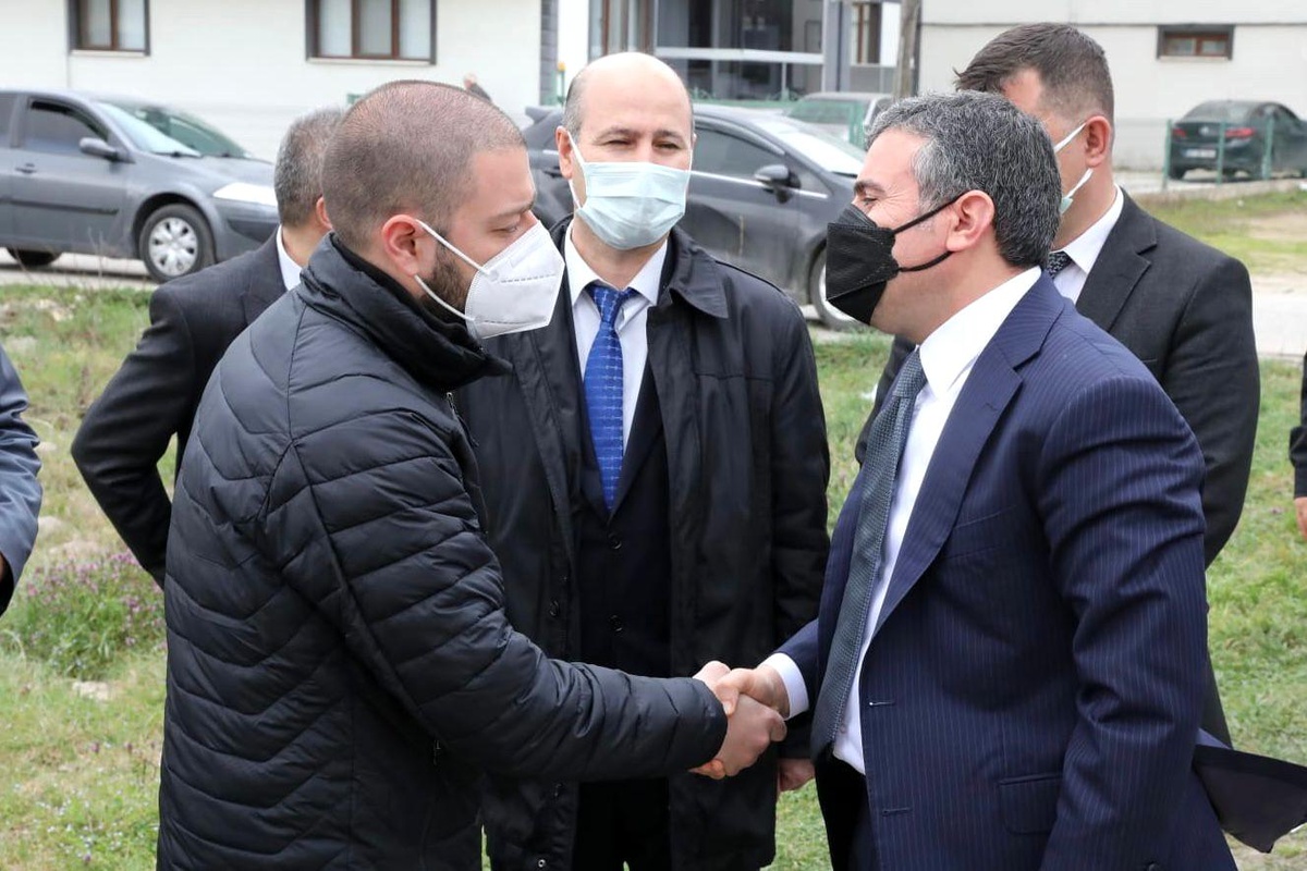 Kıbrıs Gazisinin ailesine taziye ziyareti