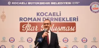 Kocaeli'de Dünya Romanlar Günü dolayısıyla iftar programı düzenlendi