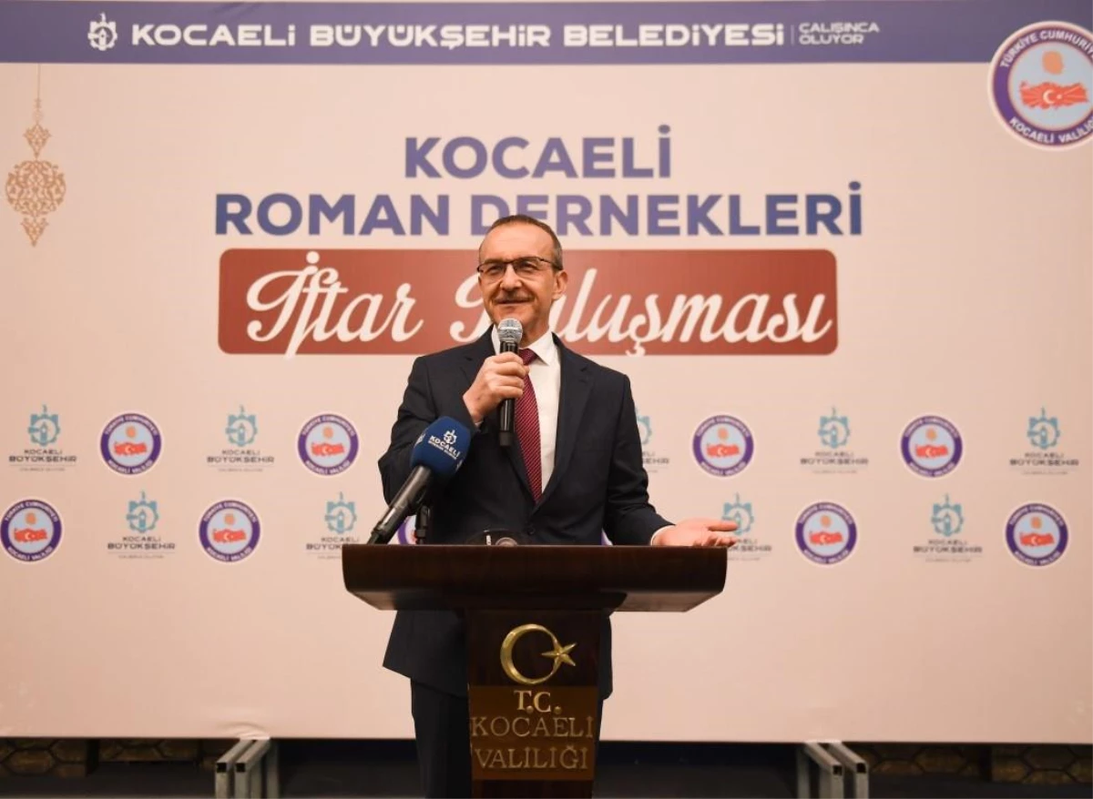 Kocaeli\'de Dünya Romanlar Günü dolayısıyla iftar programı düzenlendi