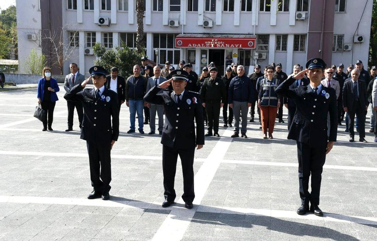 Son dakika haberleri | Köyceğiz\'de Polis Haftası törenle kutlandı