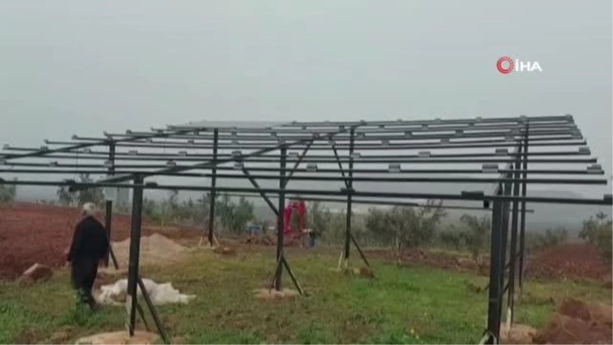 Hatay\'da çiftçinin güneş panelleri çalındı