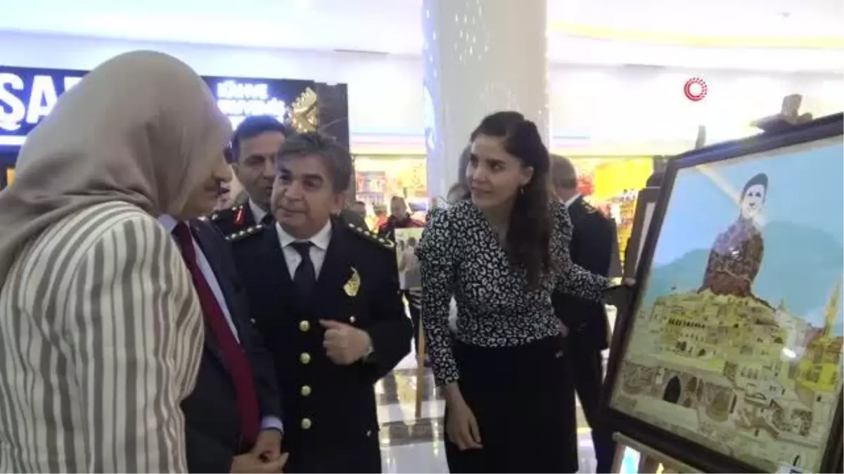 Mardin'de Polis Haftası münasebetiyle sergi açıldı