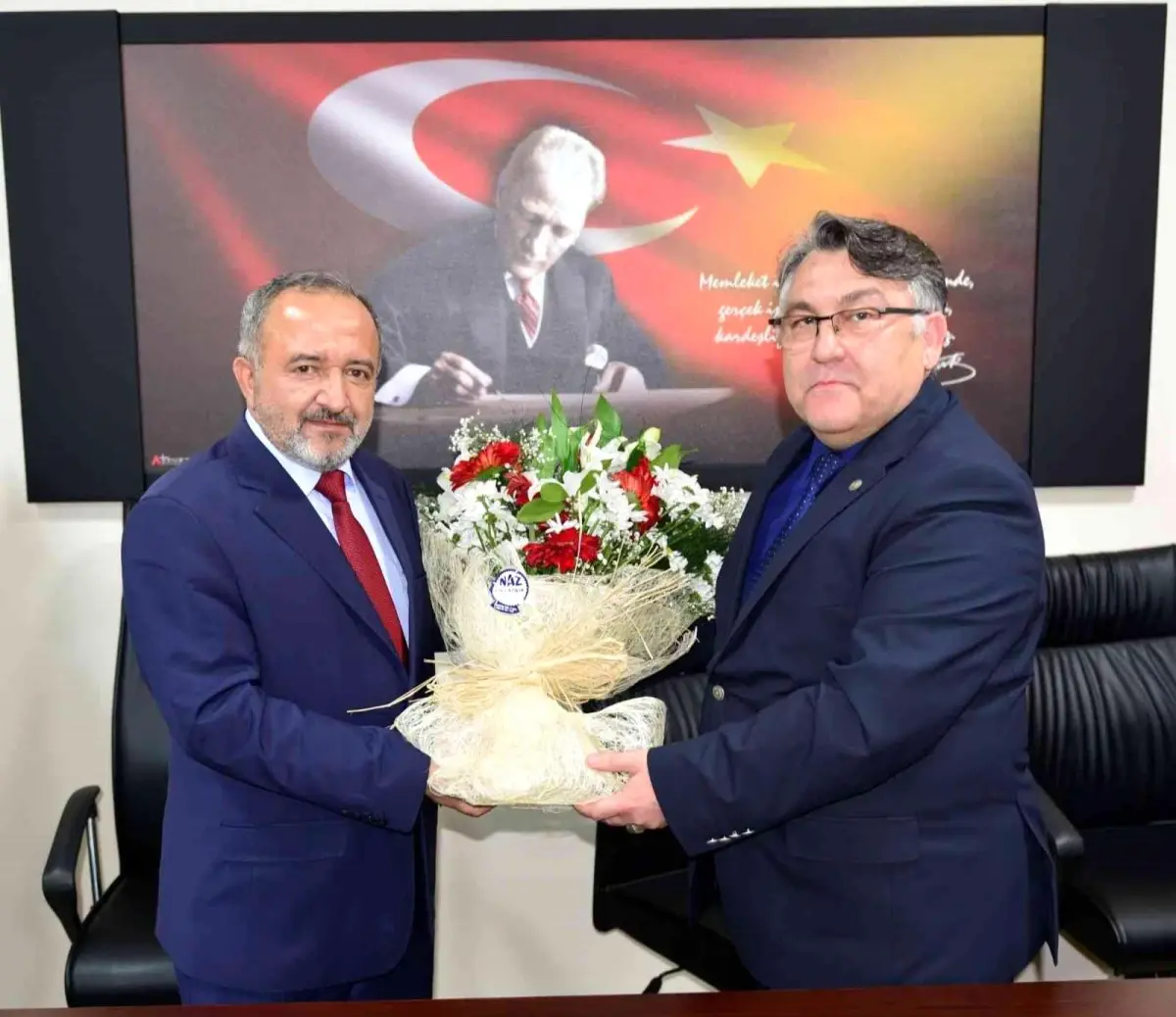 Rektörlük devir teslim töreni gerçekleştirildi