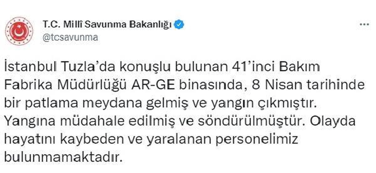 Tuzla Piyade Okulu\'nda korkutan yangın (2)