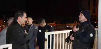 Vali sahurunu polis merkezinde memurlarla birlikte yaptı