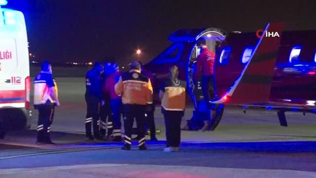 Hastalığına çare bulunamayan Yunus bebek Türkiye'ye getirildi