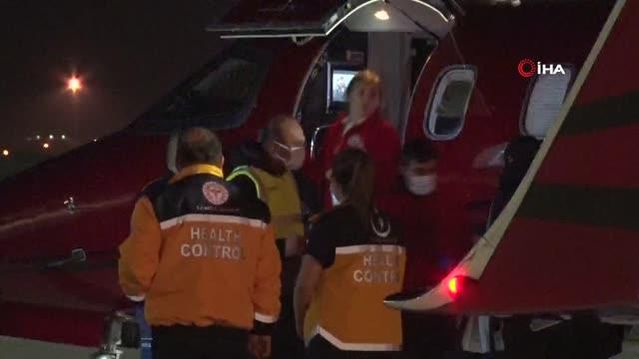 Hastalığına çare bulunamayan Yunus bebek Türkiye'ye getirildi