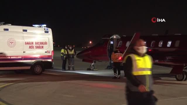 Hastalığına çare bulunamayan Yunus bebek Türkiye'ye getirildi