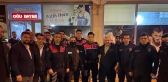 Kavga ihbarına giden polise davul ve klarnet eşliğinde halaylı sürpriz