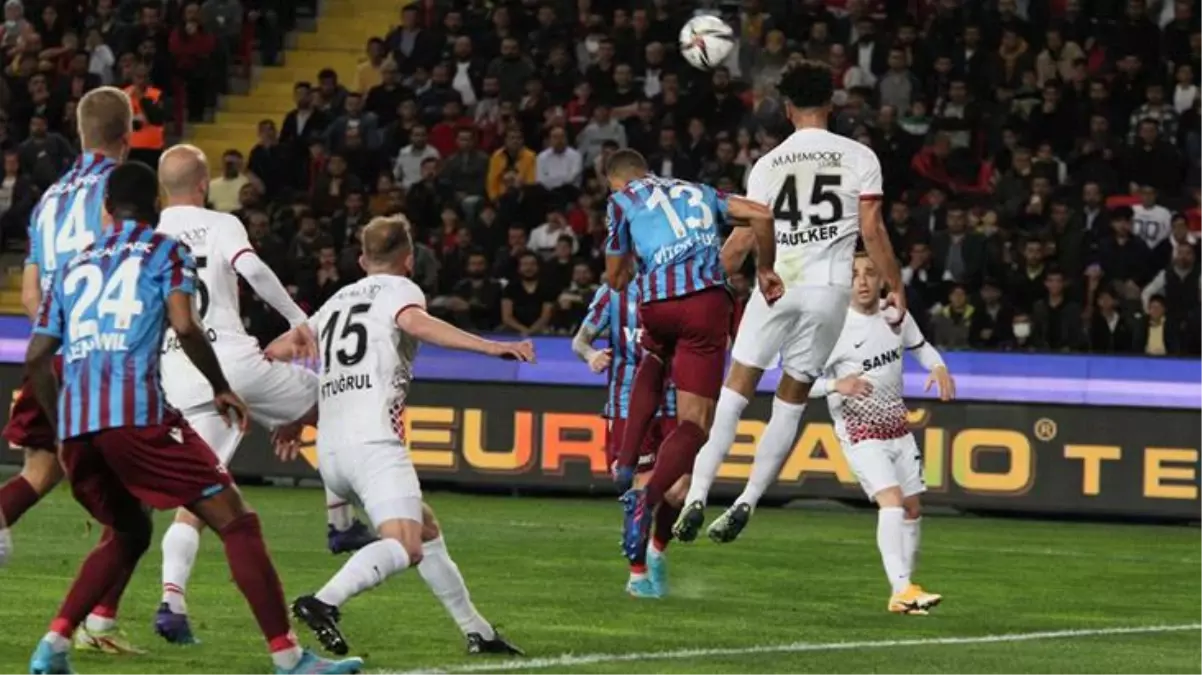 Trabzonspor, deplasmanda Gaziantep FK\'yle 0-0 berabere kaldı