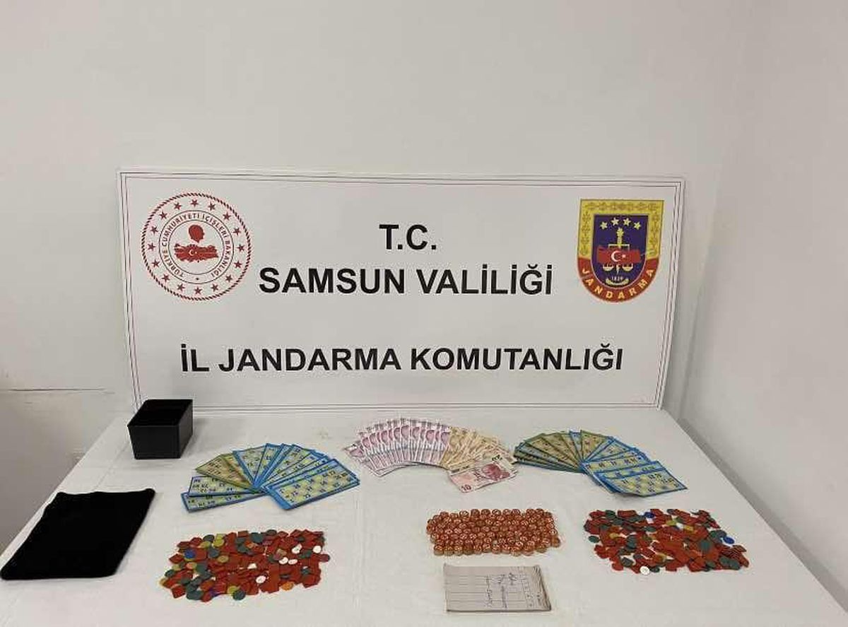 Samsun\'da kumar oynayan 33 kişiye 60 bin 27 lira ceza verildi