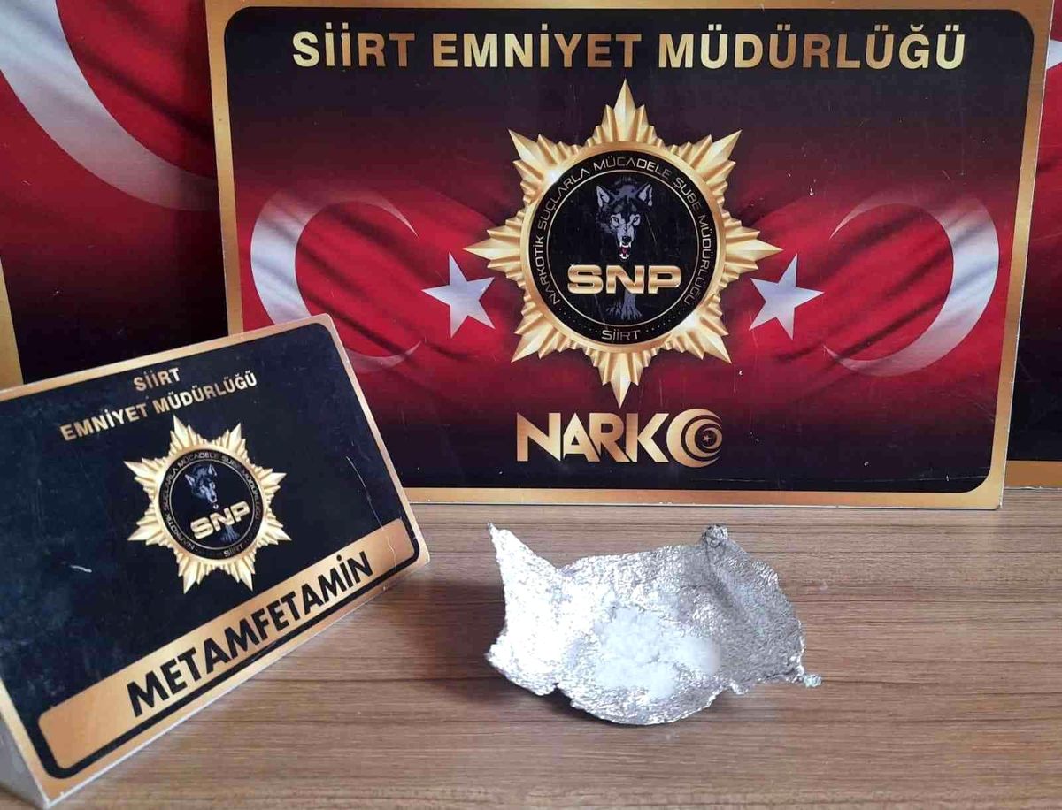 Siirt\'te satışa hazır uyuşturucu madde ele geçirildi