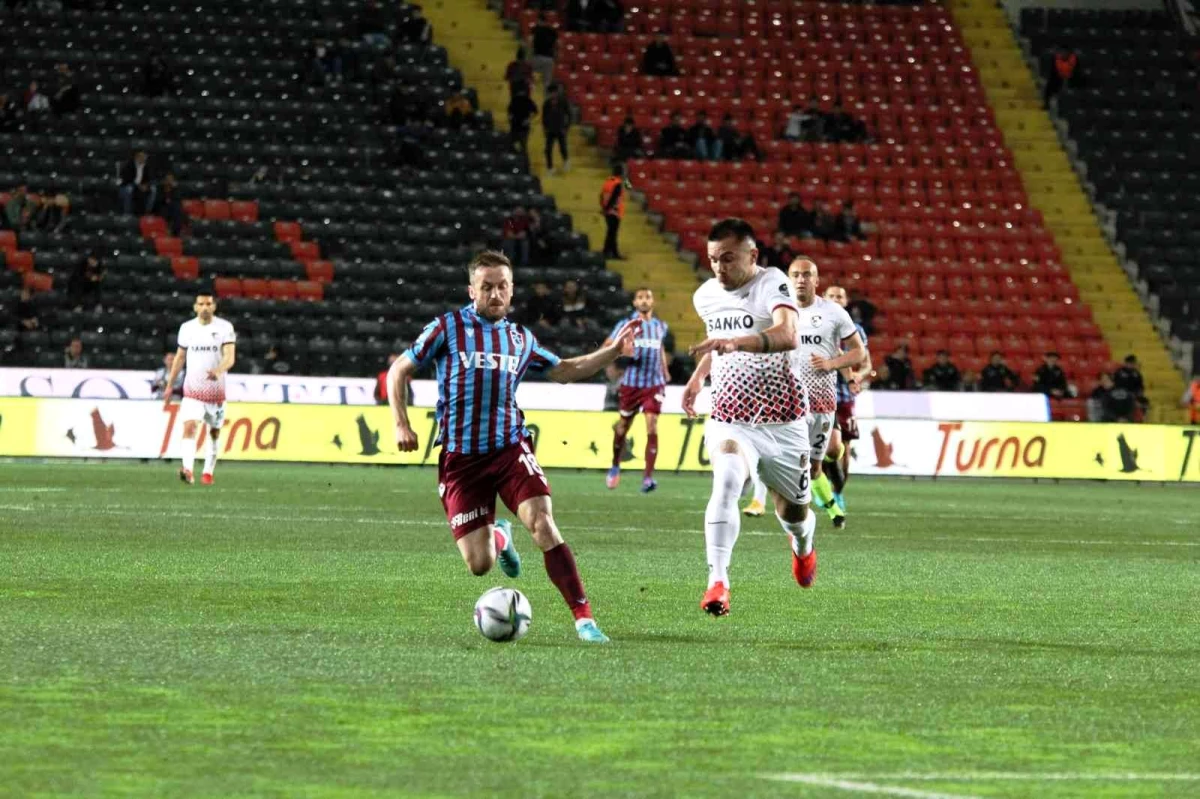 Spor Toto Süper Lig: Gaziantep FK: 0 - Trabzonspor: 0 (Maç sonucu)