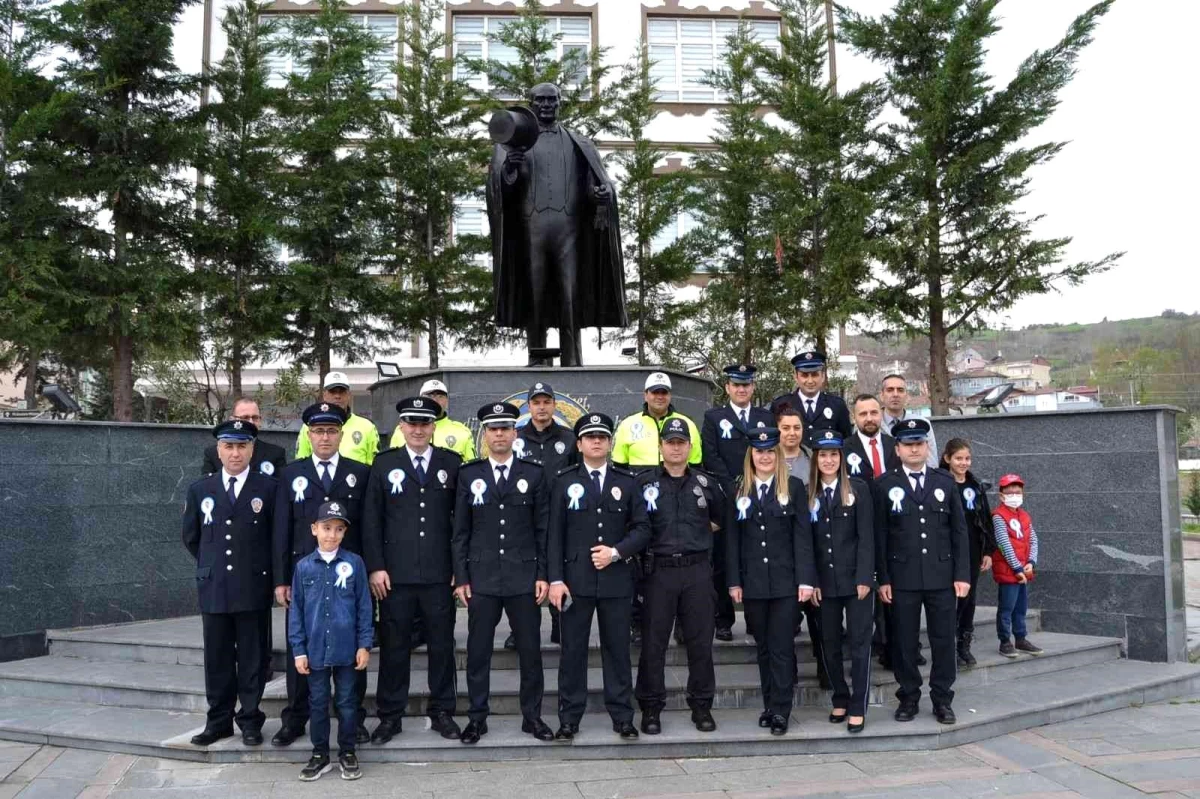 Alaçam\'da Polis Haftası kutlandı