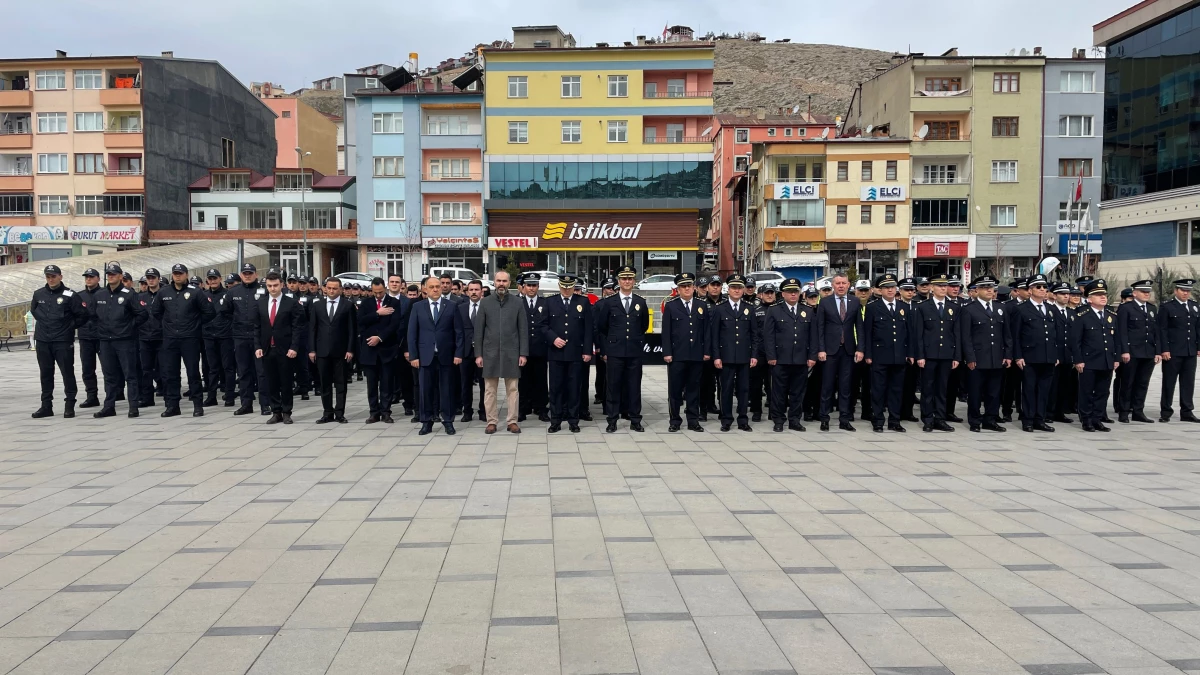 Son dakika... Bayburt\'ta Türk Polis Teşkilatının 176. yılı kutlandı