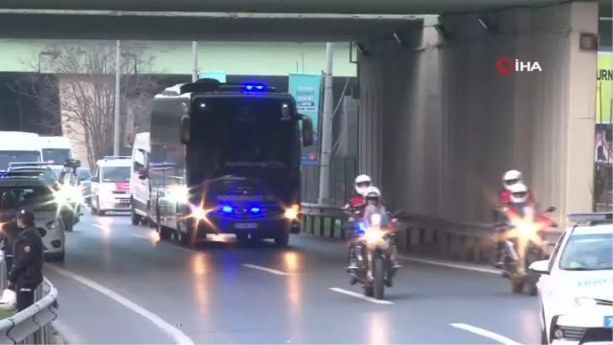 Fenerbahçe stada geldi